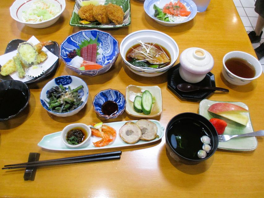 横浜あゆみ荘の夕食